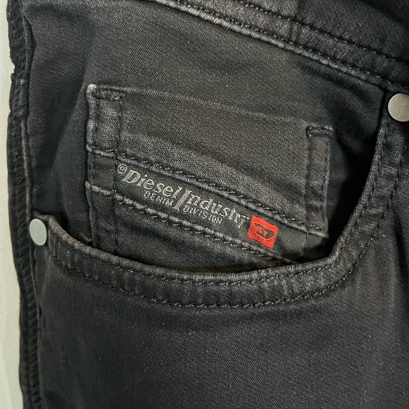Diesel Men's Black Jeans W30 - Picture 2 of 8